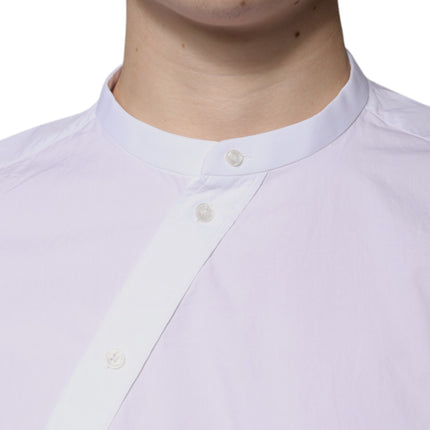 Dolce & Gabbana White Cotton Slim Fit MARTINI Dress Shirt