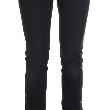 John Galliano Gray Wash Cotton Stretch Regular Fit Jeans