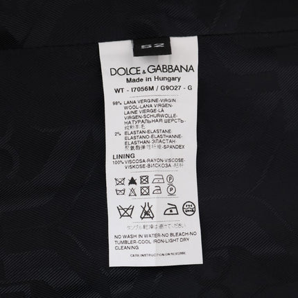 Dolce & Gabbana Gray Wool Stretch Vest