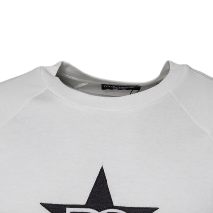 Dolce & Gabbana White DG Sport Crew Neck Short Sleeve T-shirt