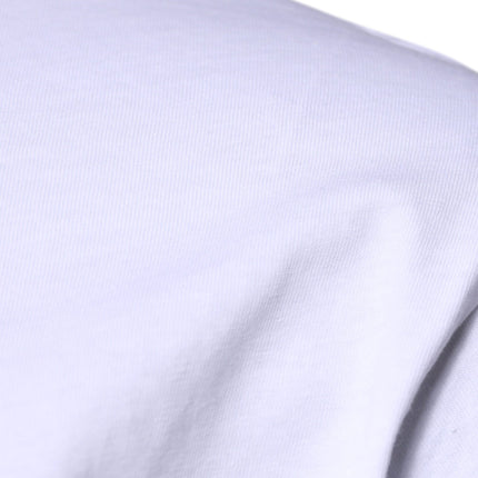 Dolce & Gabbana White DG Logo Cotton Crew Neck T-shirt