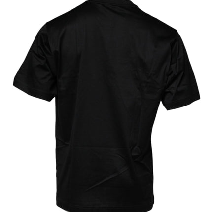 Dolce & Gabbana Black Crew Neck Short Sleeve T-shirt