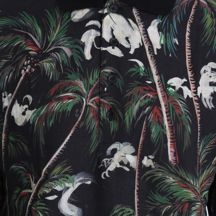 Dolce & Gabbana Black Volcano Sicily Short Sleeve T-Shirt