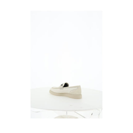 Brunello Cucinelli Beige Loafers Shoes