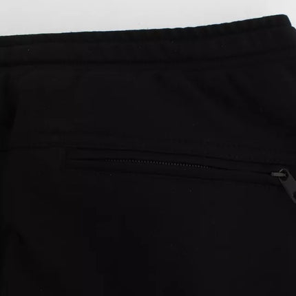 Dolce & Gabbana Black Gray Wool Casual Trousers Stripe Pants