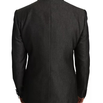 Dolce & Gabbana Gray MARTINI 2 Piece Vest Coat Blazer