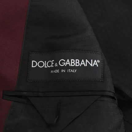 Dolce & Gabbana Multicolor Striped Runway 3 Piece Slim Fit Vest Suit
