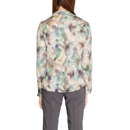 Rinascimento Bicolor Polyester Blouse