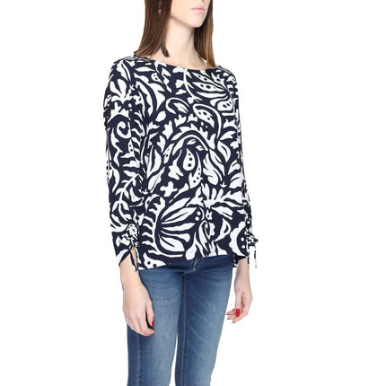 Street One Blue Viscose Blouse