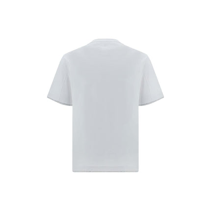 Brunello Cucinelli White Cotton T-Shirt