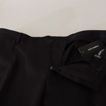 Dolce & Gabbana Black Dress Formal Skinny Pants