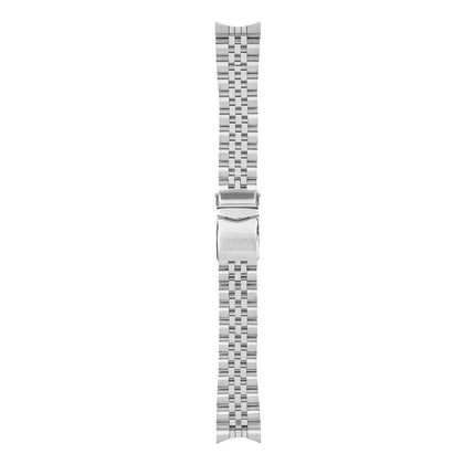 Bobroff Silver Stainless Steel Bracelet Watch