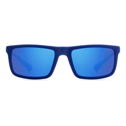 Polaroid White Rubber Sunglasses