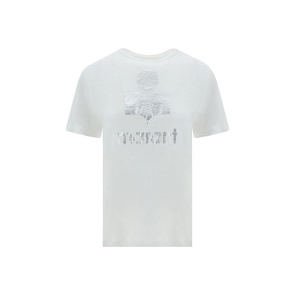 Marant Etoile White Linen T-Shirt