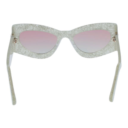 GCDS Silver Acetate Sunglasses