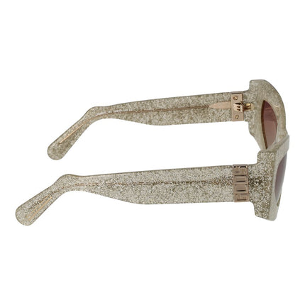 GCDS Silver Acetate Sunglasses