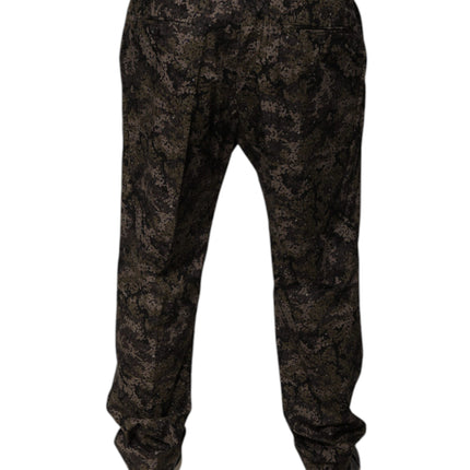 Dolce & Gabbana Multicolor Camouflage Men Dress Pants