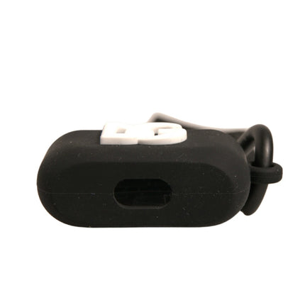 Dolce & Gabbana Black Silicone Rubber Logo Embossed Airpods Case