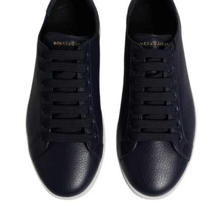 Dolce & Gabbana Blue Low Top Men Saint Tropez Sneakers Shoes