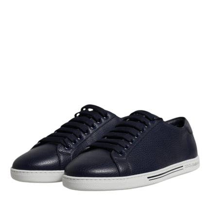 Dolce & Gabbana Blue Low Top Men Saint Tropez Sneakers Shoes