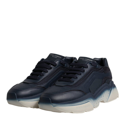 Dolce & Gabbana Navy Blue Daymaster Low Top Men Sneakers Shoes