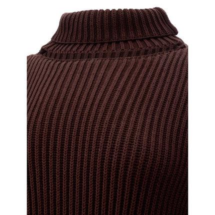 Bottega Veneta Brown Viscose Casual Dress