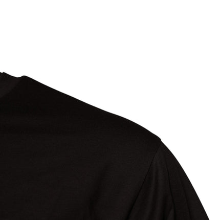 Dolce & Gabbana Dark Brown Logo Cotton Crew Neck T-shirt