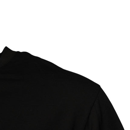 Dolce & Gabbana Black DG Logo Cotton Crew Neck T-shirt