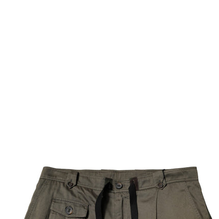 Dolce & Gabbana Multicolor Patchwork Camouflage Cargo Pants