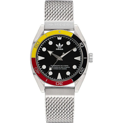 Adidas Gray Stainless Steel Sport Watch