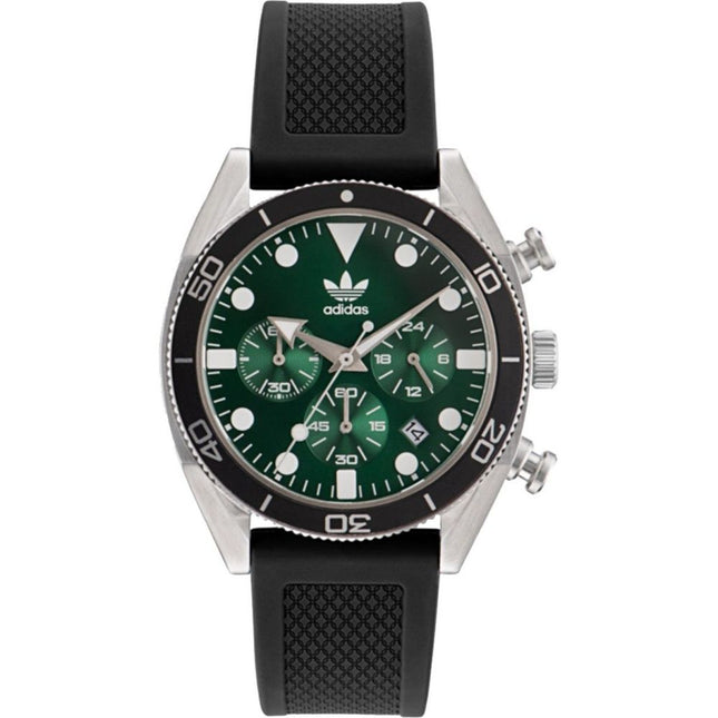 Adidas Black Synthetic Sport Watch