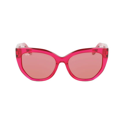 Ferragamo Multicolor Acetate Sunglasses