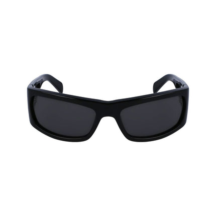 Ferragamo Black Acetate Sunglasses