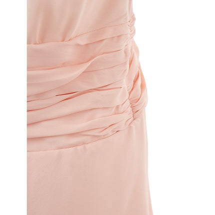 Lardini Pink Acetate Casual Dress