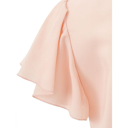 Lardini Pink Acetate Casual Dress
