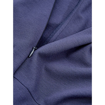 Lardini Blue Viscose Casual Dress