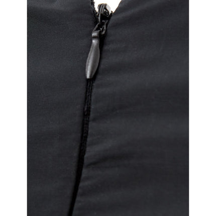 Lardini Black Polyester Cocktail Dress