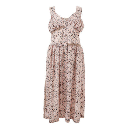 Lardini Pink Acetate Casual Dress