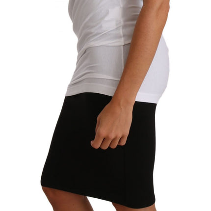Cavalli White Top Tank CAVALLI T-Shirt Jersey