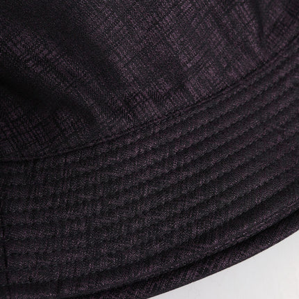 Dolce & Gabbana Black Wide Brim Nylon Bucket Hat