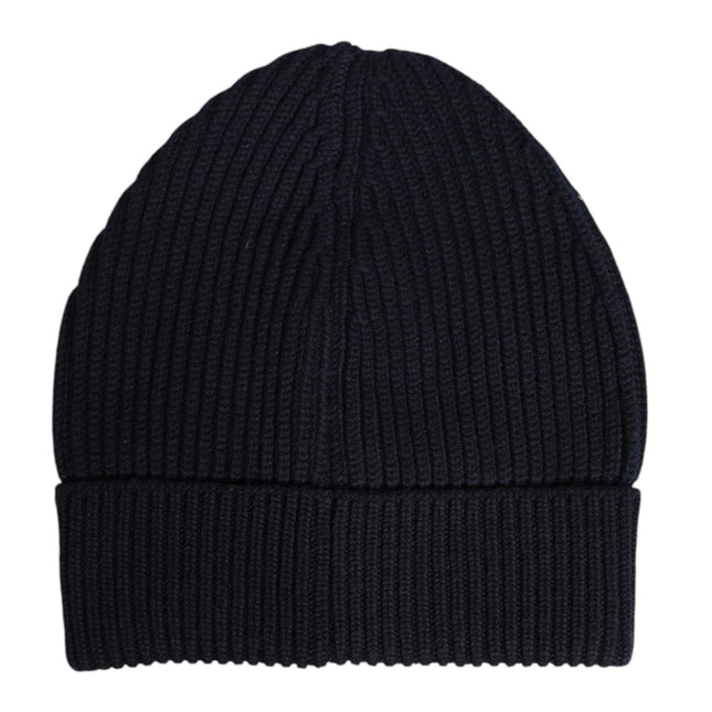 Dolce & Gabbana Blue Cashmere Knitted Winter Beanie Hat