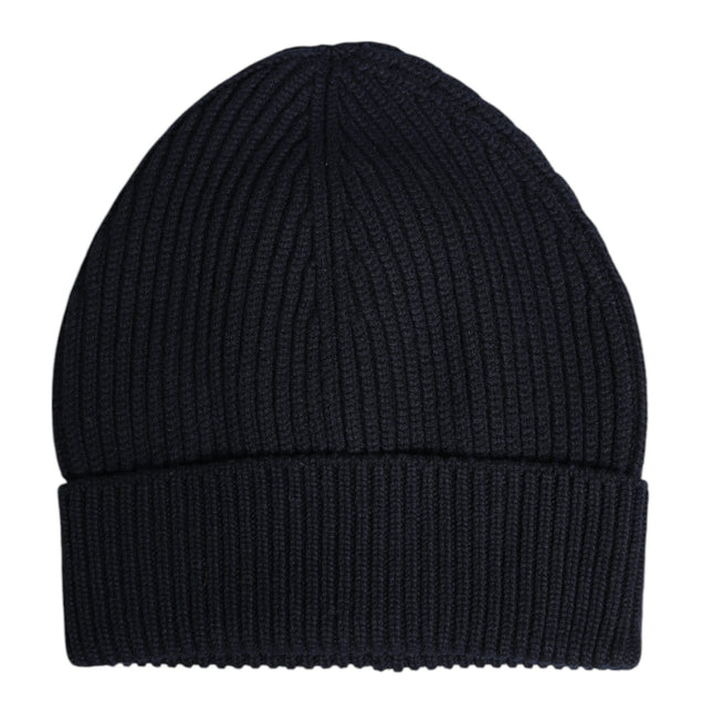 Dolce & Gabbana Blue Cashmere Knitted Winter Beanie Hat