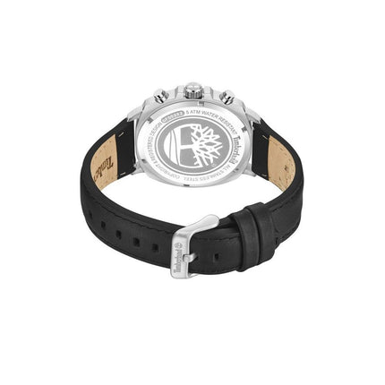 Timberland Orange Leather Dress Watch