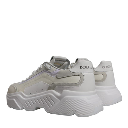 Dolce & Gabbana White Daymaster Low Top Sneakers Shoes