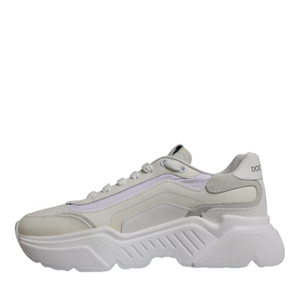 Dolce & Gabbana White Daymaster Low Top Sneakers Shoes