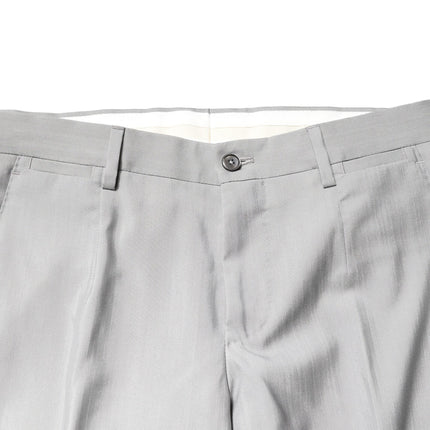 Dolce & Gabbana Light Gray Wool GOLD 2 Piece Formal Suit