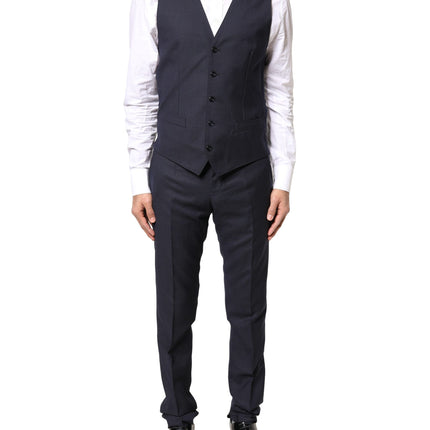 Dolce & Gabbana Black Fantasy MARTINI 3 Piece Formal Suit