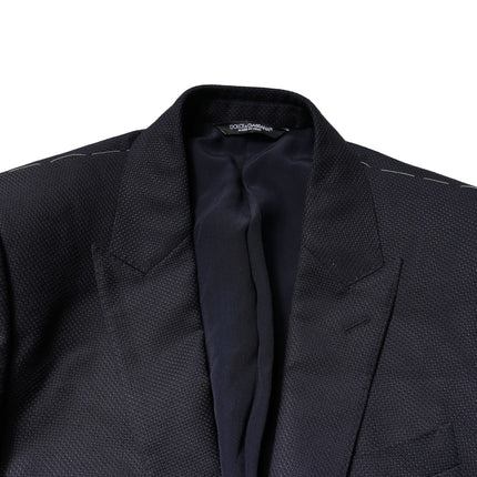 Dolce & Gabbana Black Fantasy MARTINI 3 Piece Formal Suit