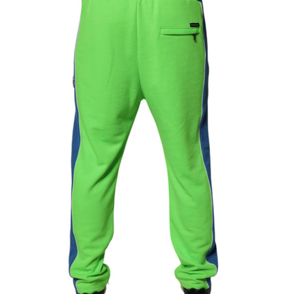 Dolce & Gabbana Green Blue Jogger Sweatpants Pants