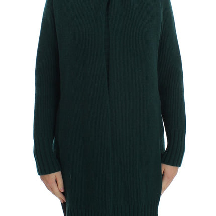 Dolce & Gabbana Green Knitted Cashmere Cardigan